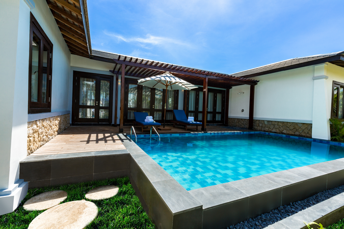 Thiết kế phòng ngủ hiện đại trang nhã tại Duyên Hà Cam Ranh