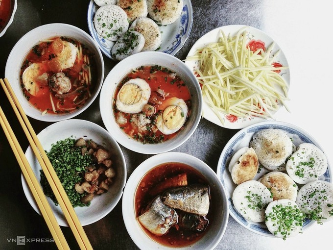 Bánh căn món ngon Phan Thiết
