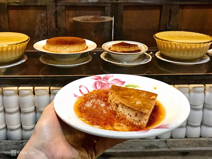 Kem flan Mộng Cầm món ngon Phan Thiết