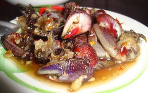 Ba khía Rạch Gốc chế biến ngon miệng Ba khía Rạch Gốc chế biến ngon miệng