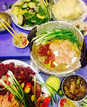 Bò nầm nướng tại ẩm thực Cát Linh