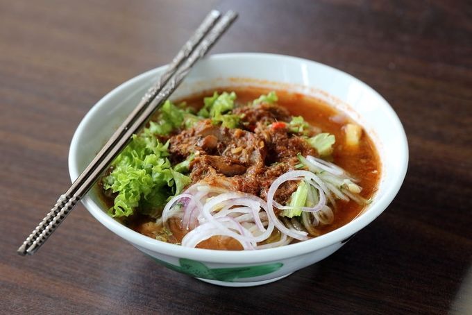 Assam laksa - món ăn Malaysia chua cay