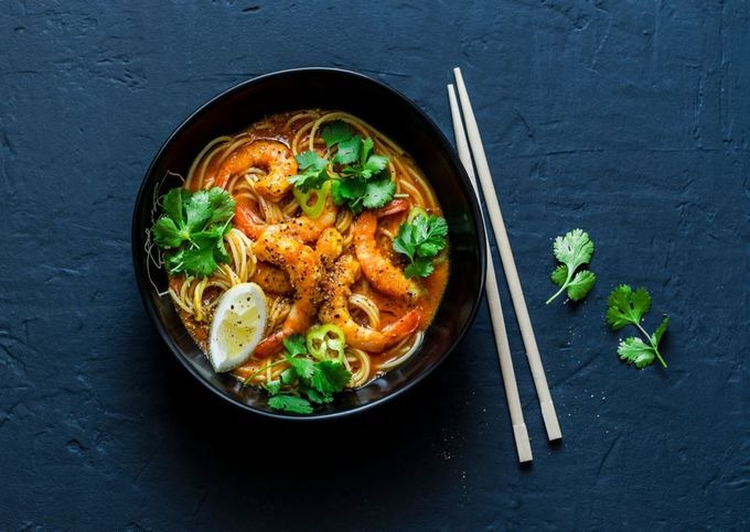 Cà ri Laksa - món ăn Malaysia nổi bật