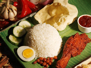 Nasi Lemak món ăn phổ biến ẩm thực Malaysia