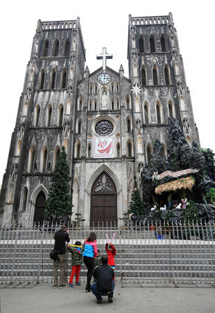 Khám phá kiến trúc Gothic của Nhà thờ Lớn Hà Nội Nhà thờ đẹp ở Hà Nội - Nhà thờ Lớn cổ kính