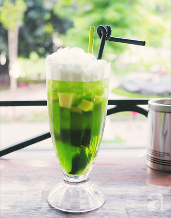 Trà táo bạc hà