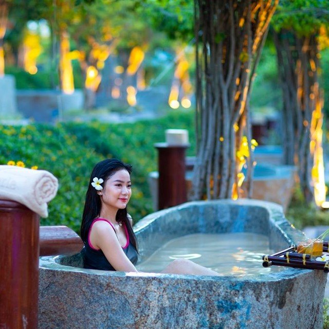 Khu phức hợp tắm bùn khoáng đẳng cấp trên đảo MerPerle Hòn Tằm
