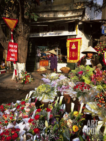 Chợ hoa rực rỡ sắc màu khi so sánh Hà Nội và New York