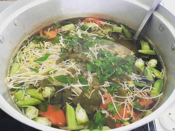 Canh chua lá giang đặc sản Đồng Nai Canh chua lá giang đặc sản Đồng Nai