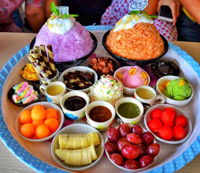 Bingsu đá bào giải nhiệt Hàn Quốc