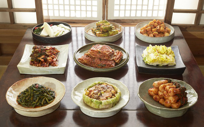 Bộ sưu tập kimchi phong phú của ẩm thực Hàn Quốc