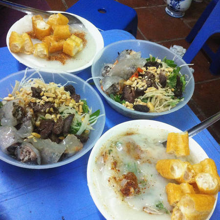 Cháo trai Nghĩa Tân