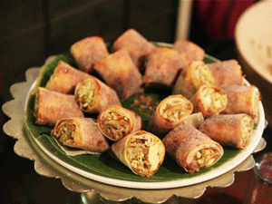 Popiah nem cuốn đặc sản Malaysia