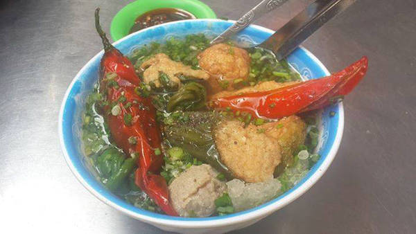 Khổ qua cà ớt quán ăn Sài Gòn chợ Phùng Hưng