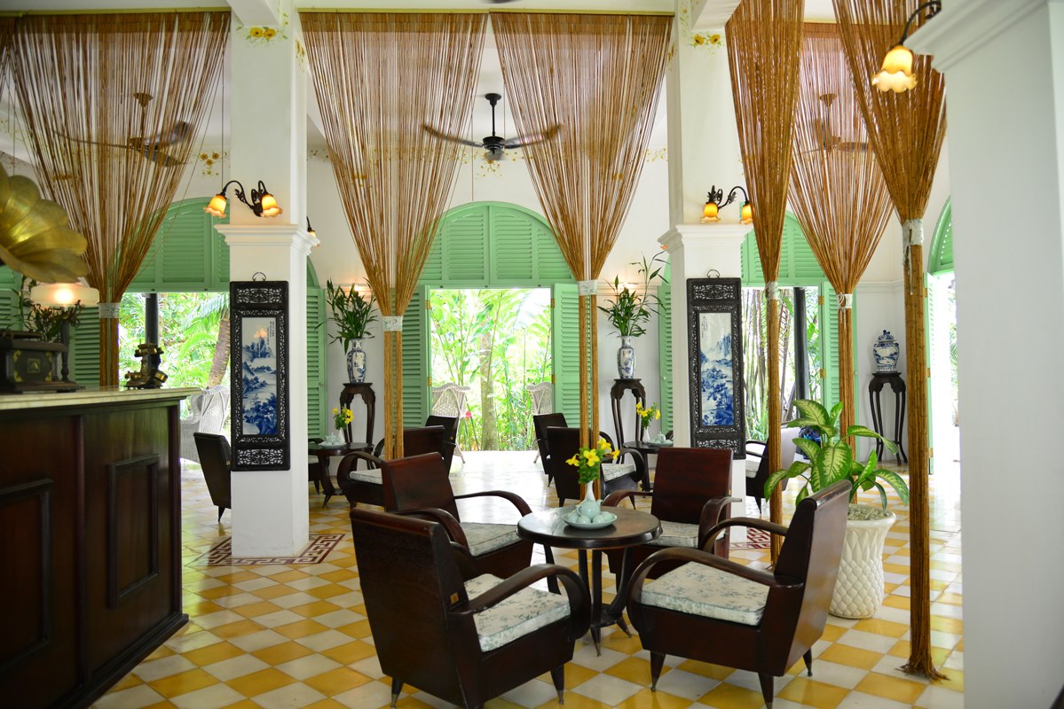 Có một nhà hàng Tiền Giang mang đậm kiến trúc Đông Dương