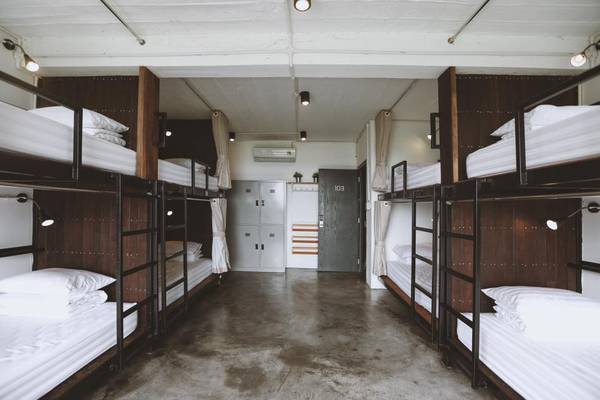 Không gian nghỉ ngơi tại 88 Hilltop Hostel Phú Quốc