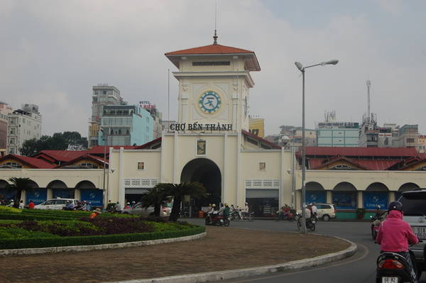 du lịch Sài Gòn - Chợ Bến Thành