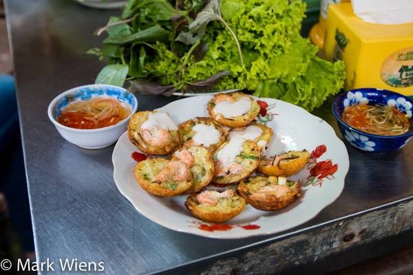 Bánh khọt món ăn vặt Sài Gòn