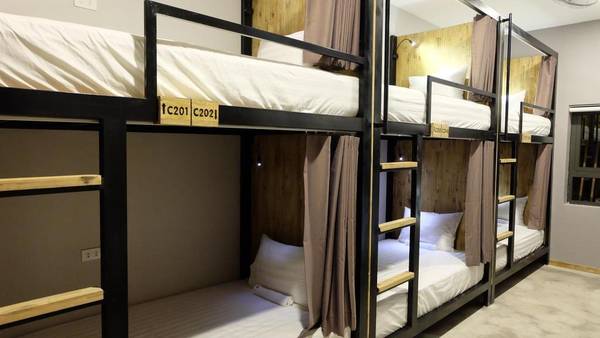 Khu vực tiếp đón 9 Station Hostel Phú Quốc