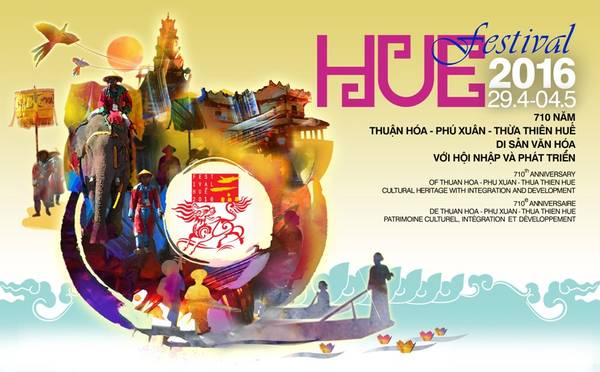 Lễ khai mạc Festival Huế 2016 - Du lịch tháng 4