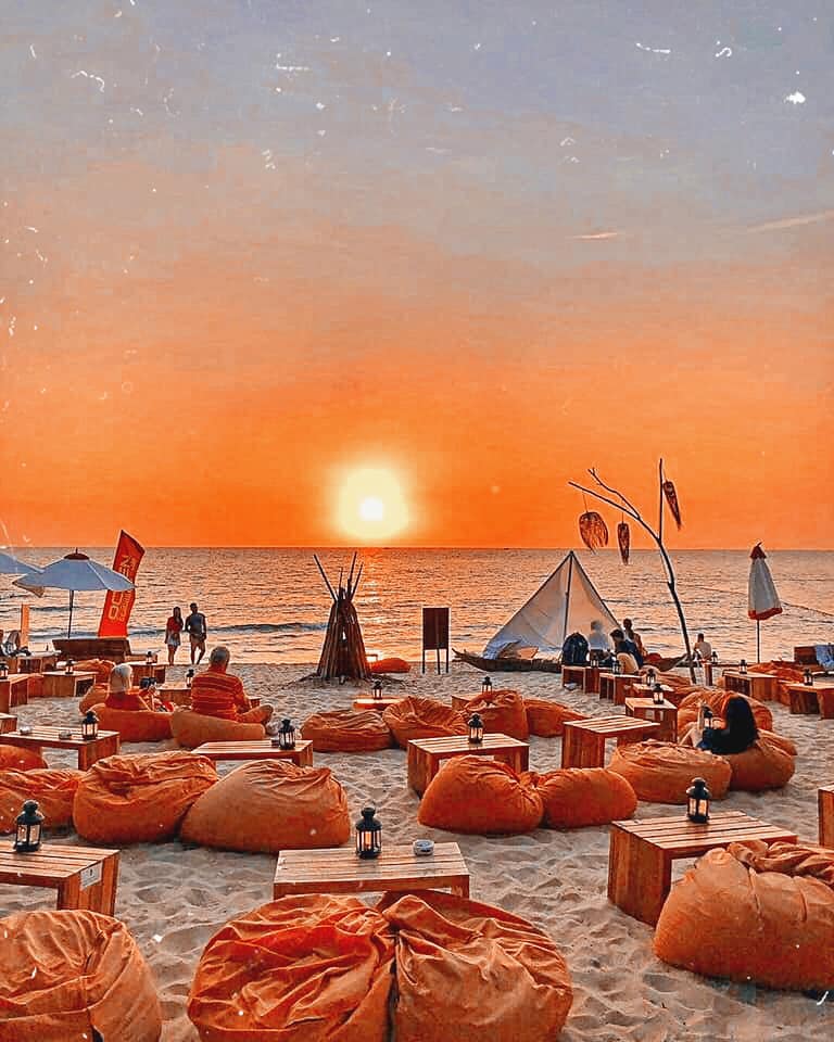 Ocsen Beach Bar Phú Quốc góc chụp đẹp