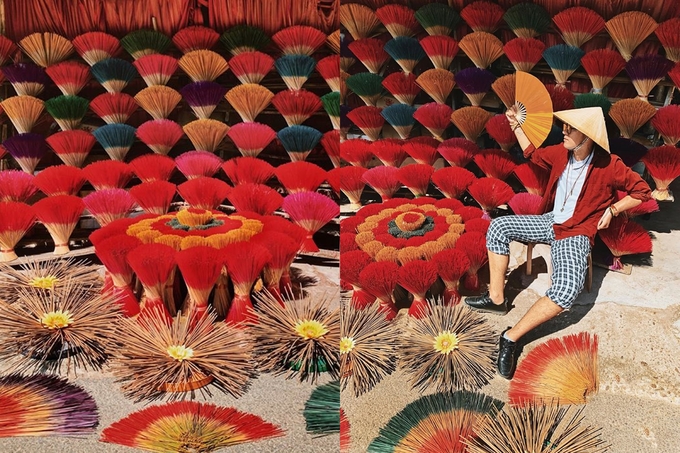 Làng hương Thủy Xuân rực rỡ sắc màu