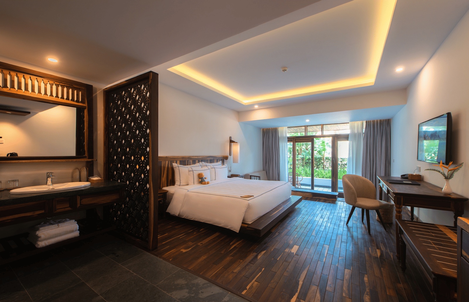Phòng Balcony Room tại Alibu Nha Trang