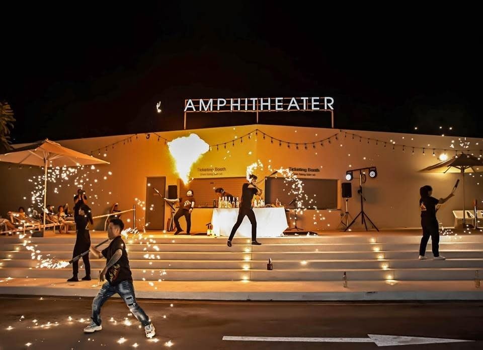 Sân khấu Amphitheater tại ALMA Cam Ranh