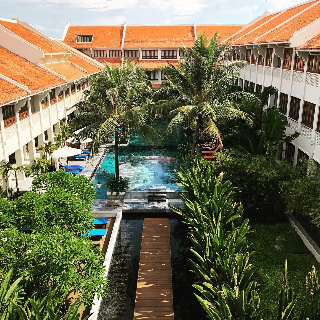 Almanity Hội An Wellness với không gian nghỉ dưỡng xanh mát