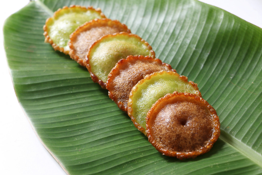Penyaram bánh chiên ẩm thực Brunei