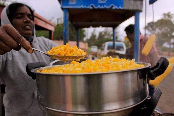 Ngô hấp Yercaud - Ẩm thực châu Á