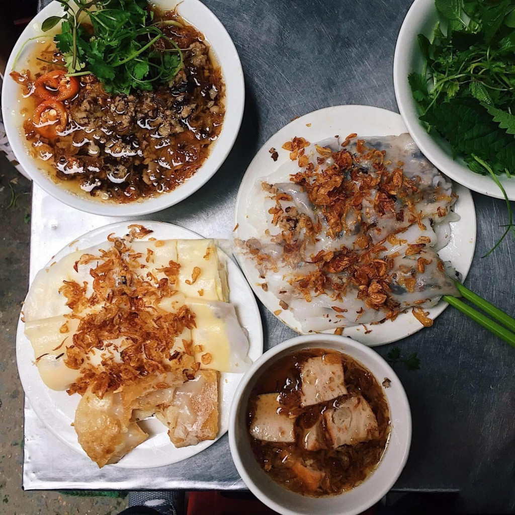 Bánh cuốn 29 Thụy Khuê ẩm thực đường phố Hà Nội