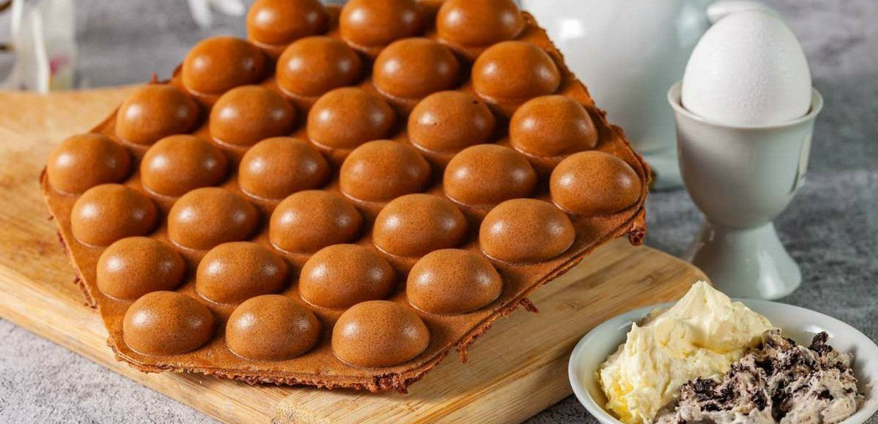 Bánh trứng gà non đặc sản ẩm thực Hong Kong