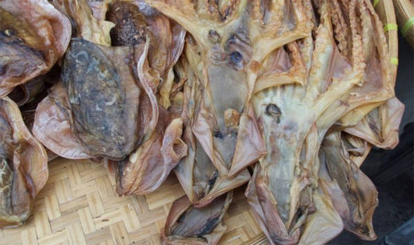 Cá khô ở Hong Kong và những vùng lân cận rất có giá trị