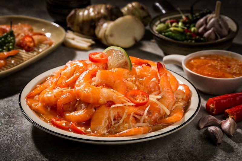 Món tôm chua ngày Tết miền Trung