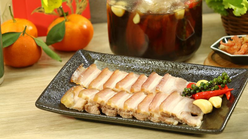 Thịt muối mắm ngày Tết miền Trung