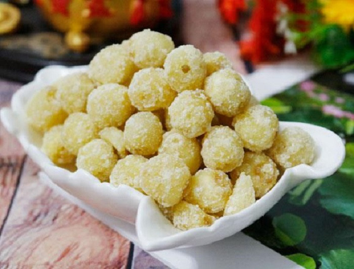 Mứt sen Kim Liên ẩm thực Nghệ An
