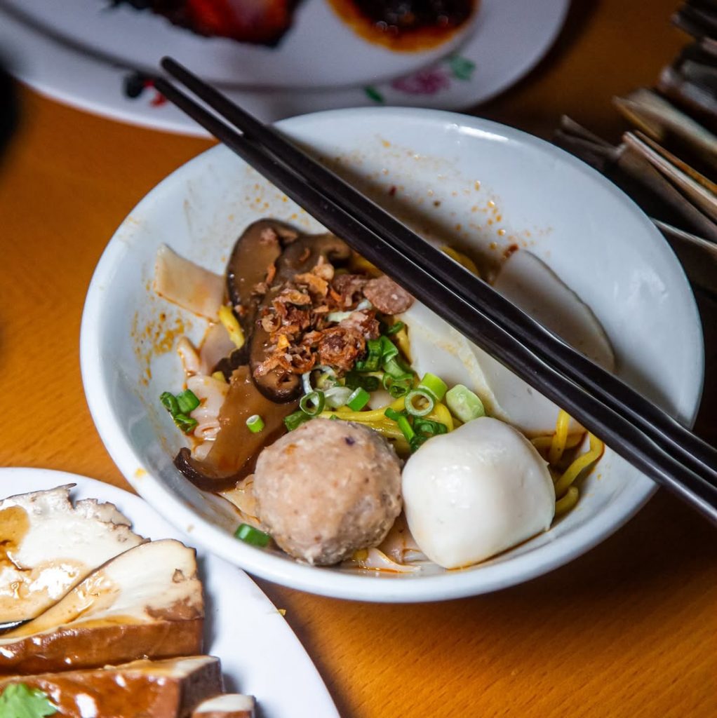 Ming Fa Fishball Noodles điểm ăn đêm Singapore