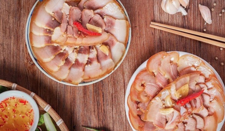 Thịt heo ngâm nước mắm ngày tết