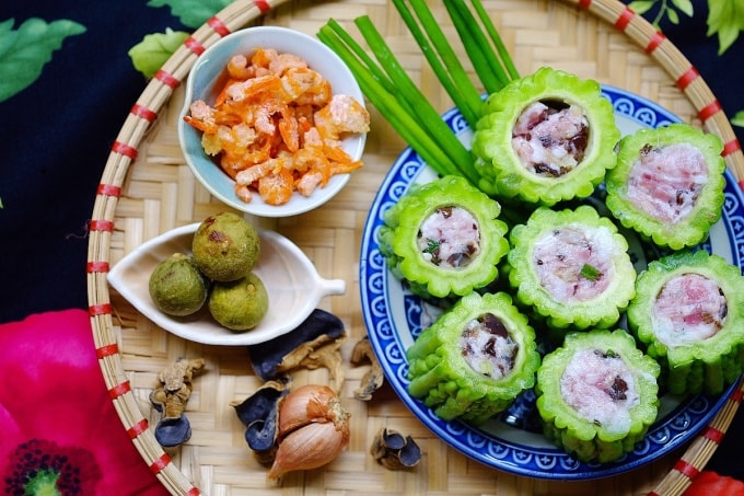 Canh khổ qua nhồi thịt ngày tết