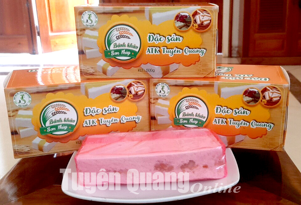 Bánh khảo Sơn Thủy ẩm thực Tuyên Quang