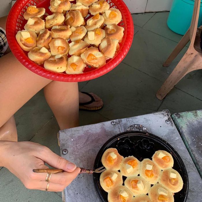 Nướng bánh.