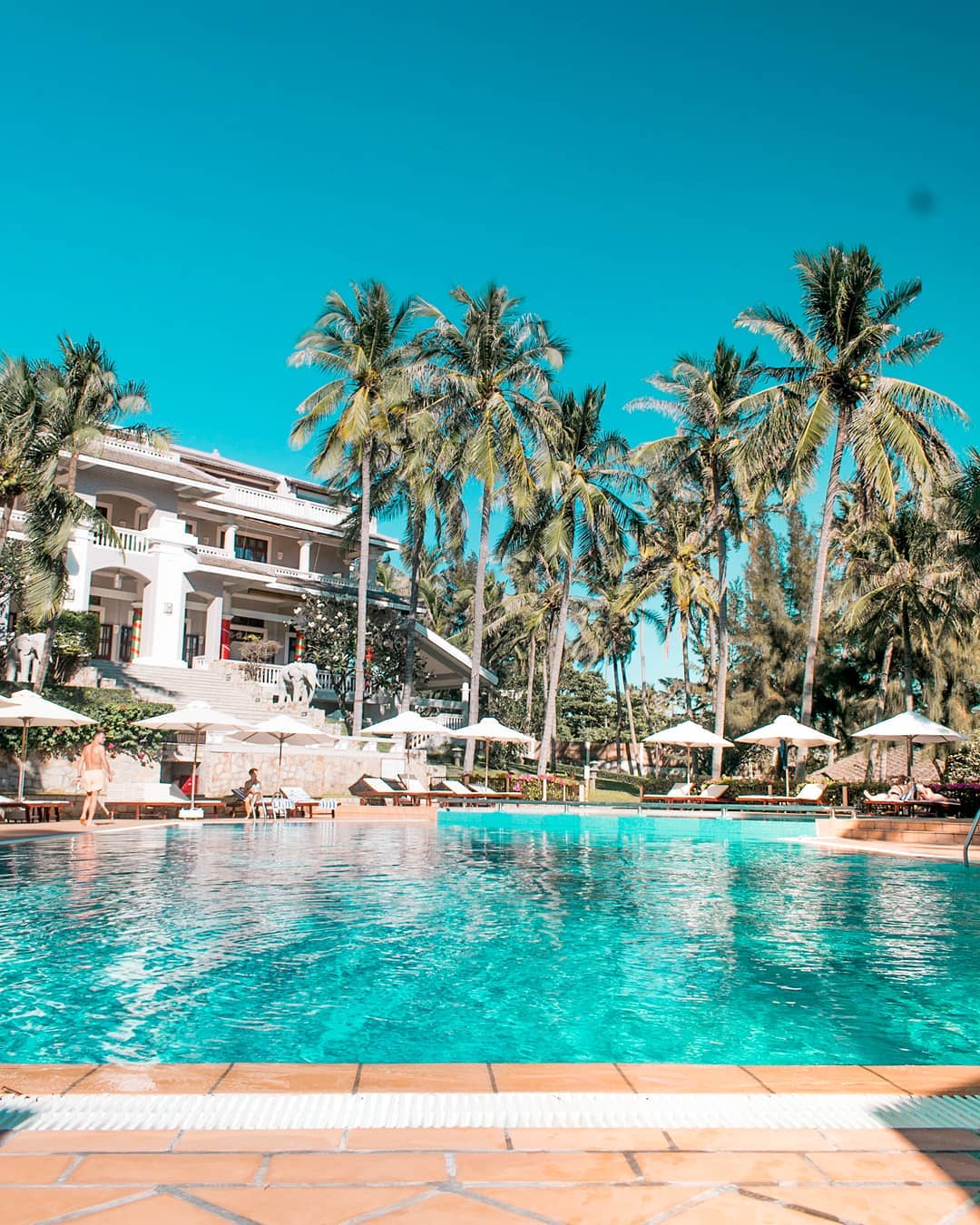 Bãi biển riêng tại Amaryllis Resort Phan Thiết