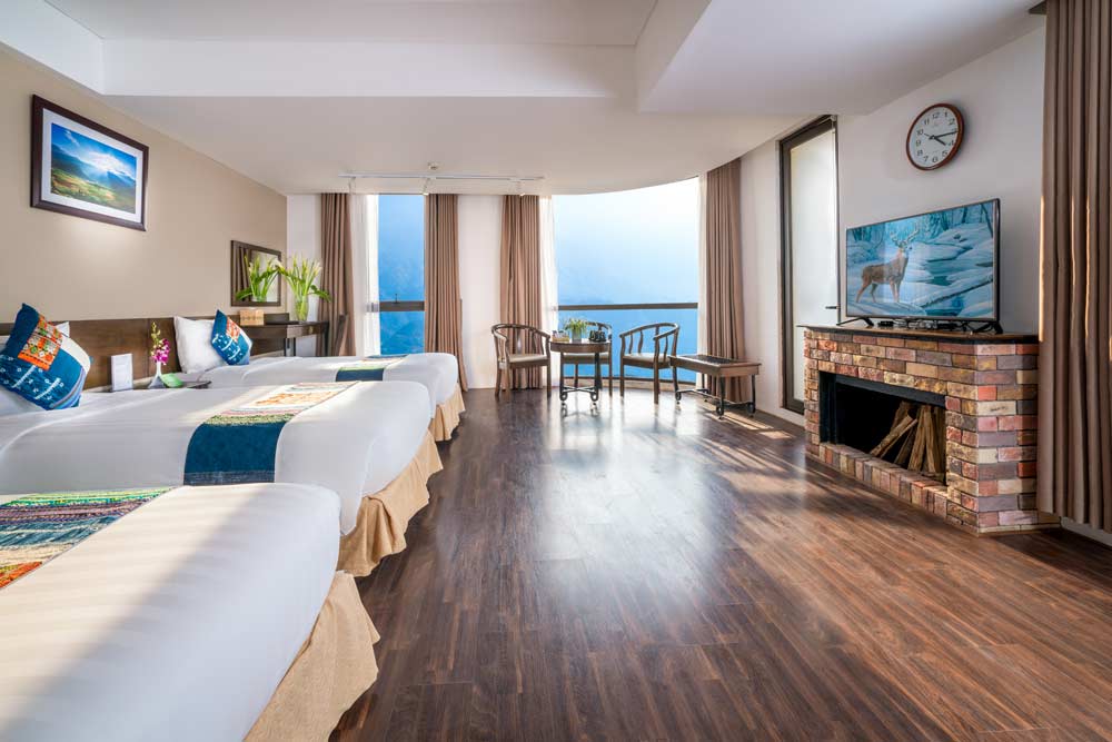 Phòng nghỉ sang trọng khách sạn Amazing Sapa Phòng nghỉ sang trọng khách sạn Amazing Sapa