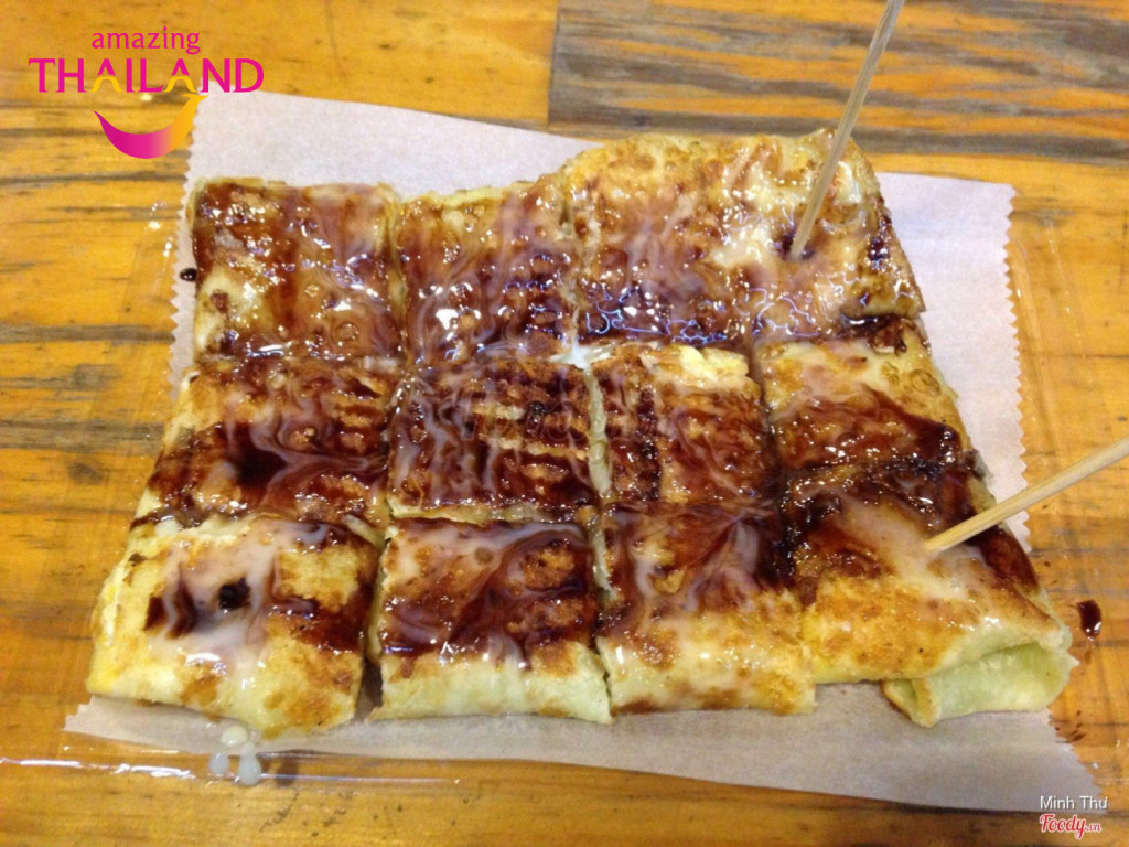 Bánh roti món ăn Bangkok ngọt ngào Bánh roti món ăn Bangkok ngọt ngào