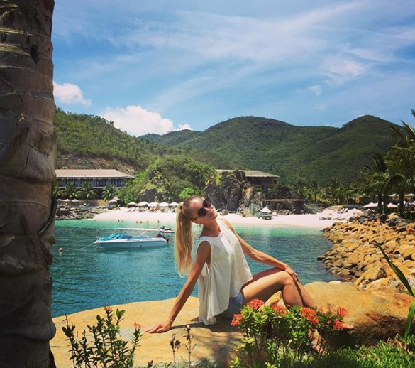 Trải nghiệm hồ bơi nước mặn độc đáo tại resort Amiana Nha Trang