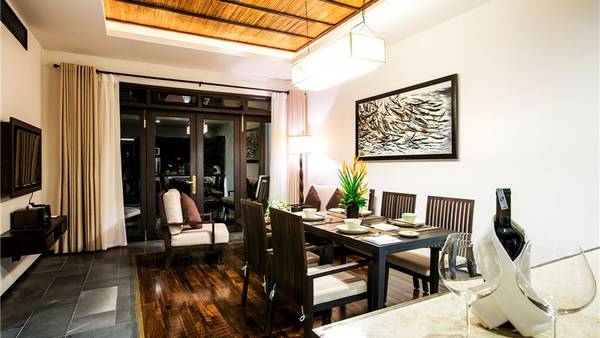 Bồn tắm đá ngoài trời độc đáo tại resort Amiana Nha Trang