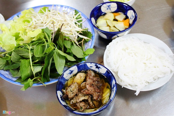 Các món bún Hà Nội
