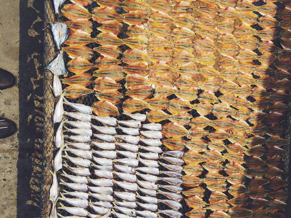 Cá khô đặc sản đảo Thạnh An