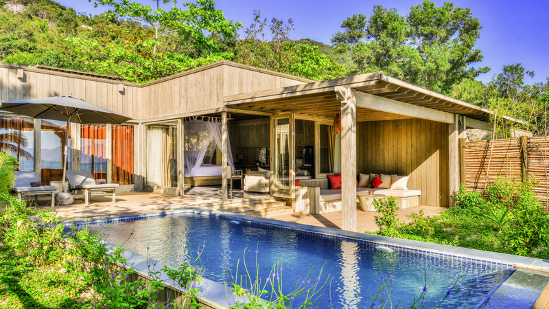 Bể bơi riêng tư tại biệt thự An Lâm Retreat Ninh Vân Bay